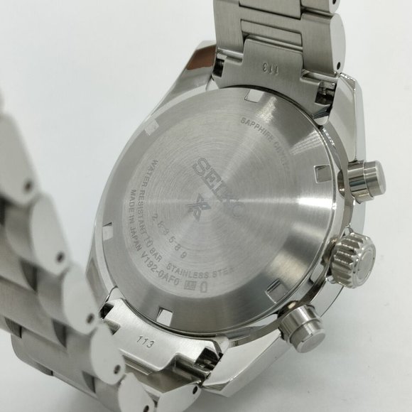 100% Authentic Seiko Watch V192-0AF0 Prospex Speed Timer - Picture 6 of 9